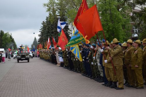 В Нурлате прошел парад Победы