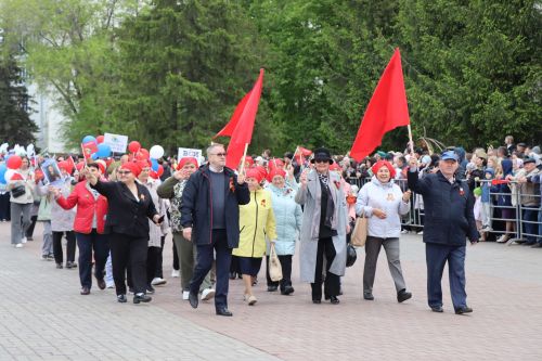 В Нурлате прошел парад Победы