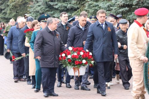 В Нурлате прошел парад Победы