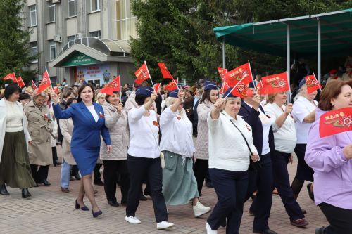 В Нурлате прошел парад Победы