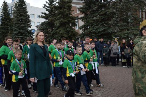 В Нурлате прошел парад Победы