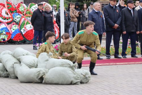 В Нурлате прошел парад Победы