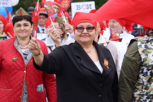 В Нурлате прошел парад Победы