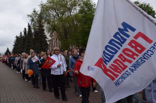 В Нурлате прошел парад Победы