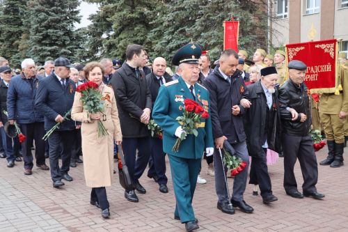 В Нурлате прошел парад Победы