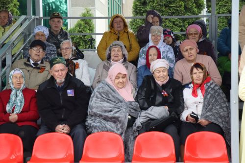 В Нурлате прошел парад Победы