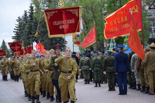 В Нурлате прошел парад Победы