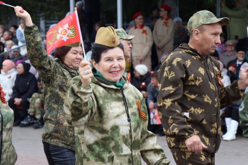 В Нурлате прошел парад Победы