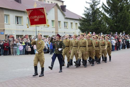 В Нурлате прошел парад Победы