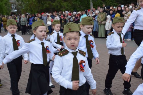 В Нурлате прошел парад Победы