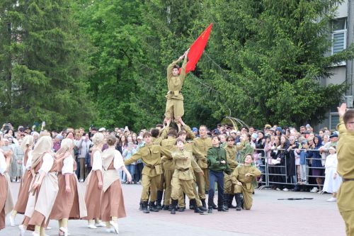 В Нурлате прошел парад Победы