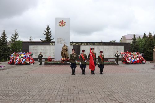 В Нурлате прошел парад Победы