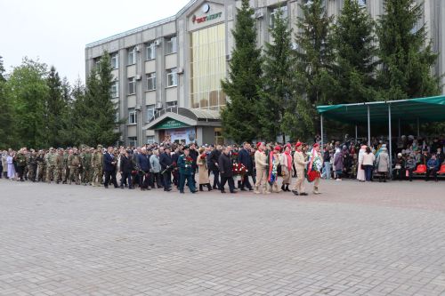В Нурлате прошел парад Победы