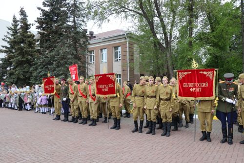 В Нурлате прошел парад Победы