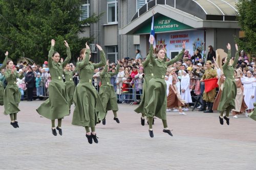 В Нурлате прошел парад Победы