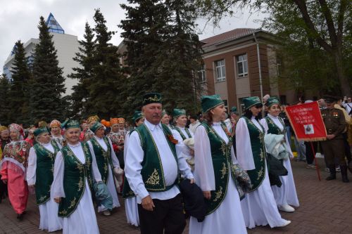 В Нурлате прошел парад Победы