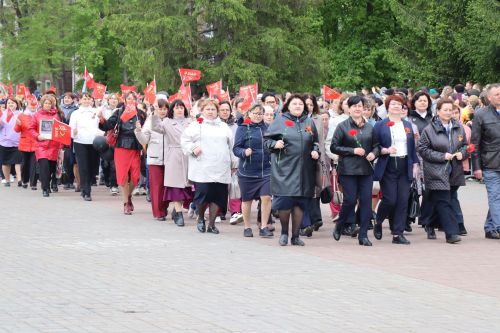 В Нурлате прошел парад Победы