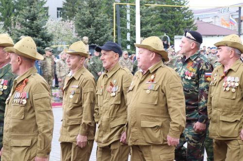 В Нурлате прошел парад Победы