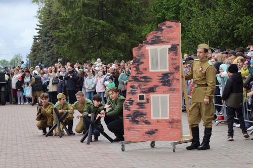 В Нурлате прошел парад Победы