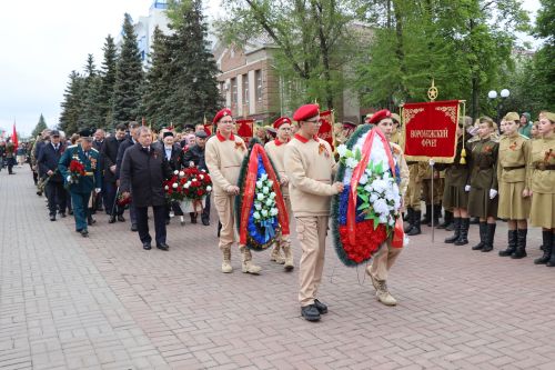 В Нурлате прошел парад Победы