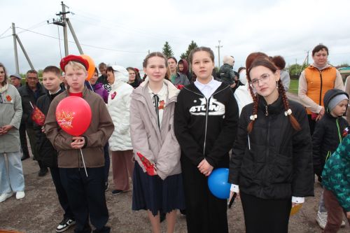 Митинг в Гайтанкине прошел с участием единственной в селе труженицы тыла Пелагеи Глуховой