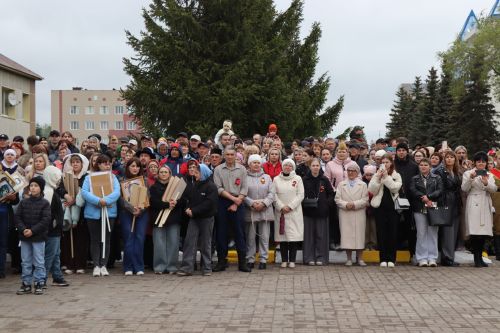 В Нурлате прошел парад Победы