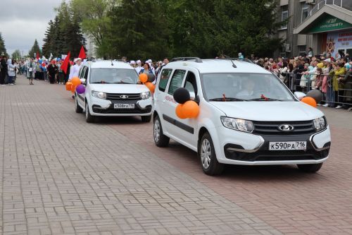 В Нурлате прошел парад Победы