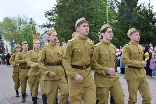 В Нурлате прошел парад Победы