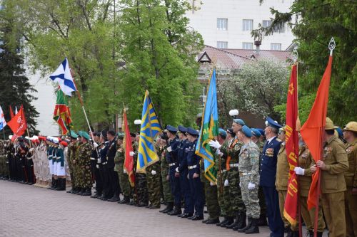 В Нурлате прошел парад Победы