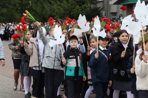 В Нурлате прошел парад Победы