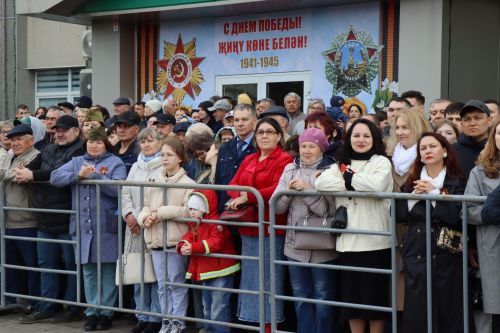 В Нурлате прошел парад Победы