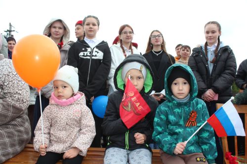 Митинг в Гайтанкине прошел с участием единственной в селе труженицы тыла Пелагеи Глуховой