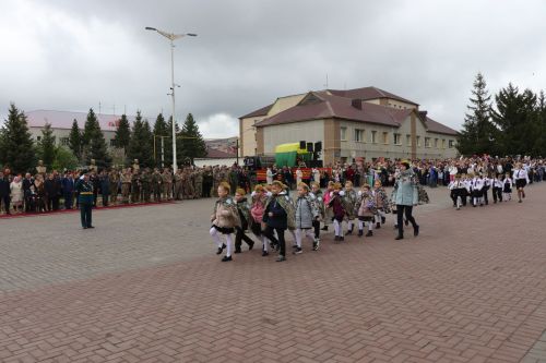 В Нурлате прошел парад Победы
