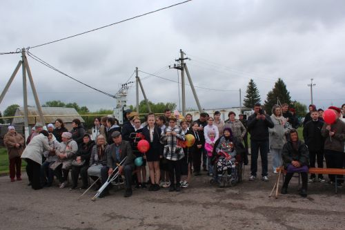 Митинг в Гайтанкине прошел с участием единственной в селе труженицы тыла Пелагеи Глуховой