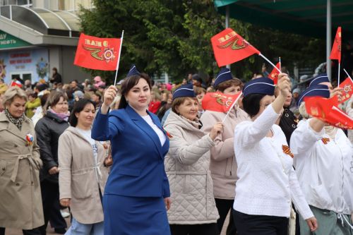 В Нурлате прошел парад Победы