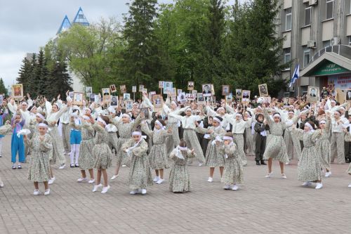 В Нурлате прошел парад Победы