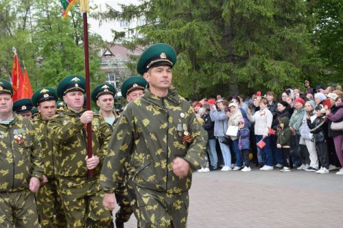 В Нурлате прошел парад Победы
