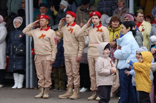В Нурлате прошел парад Победы