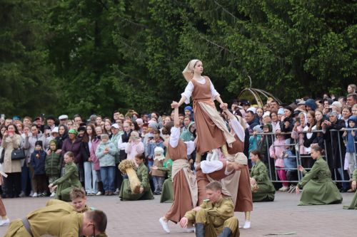 В Нурлате прошел парад Победы