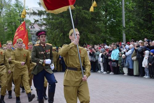 В Нурлате прошел парад Победы