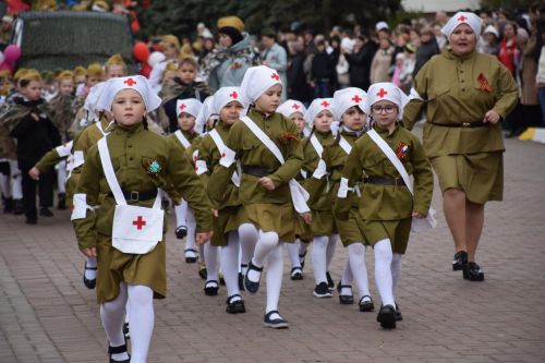 В Нурлате прошел парад Победы