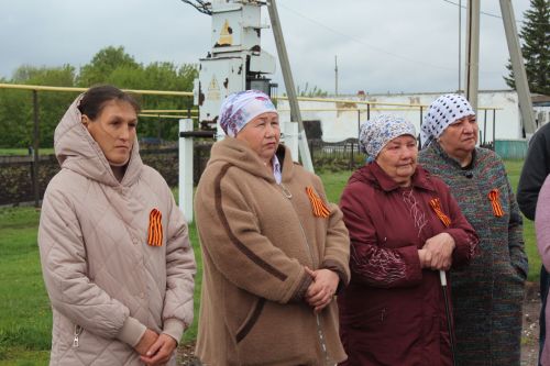 Митинг в Гайтанкине прошел с участием единственной в селе труженицы тыла Пелагеи Глуховой