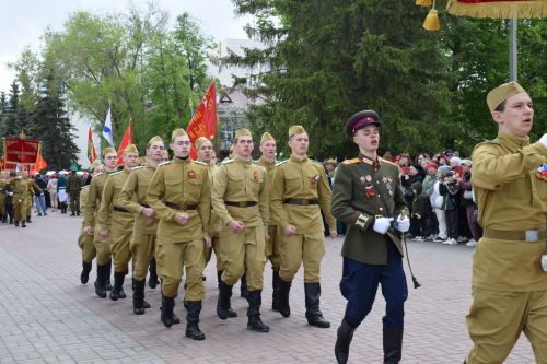В Нурлате прошел парад Победы