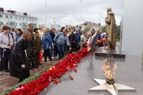 В Нурлате прошел парад Победы