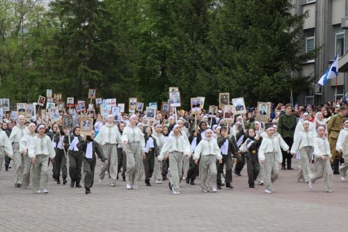 В Нурлате прошел парад Победы
