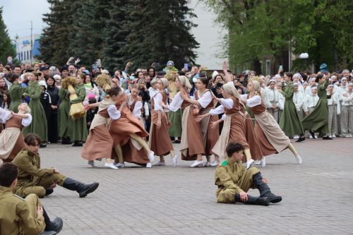 В Нурлате прошел парад Победы