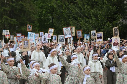 В Нурлате прошел парад Победы