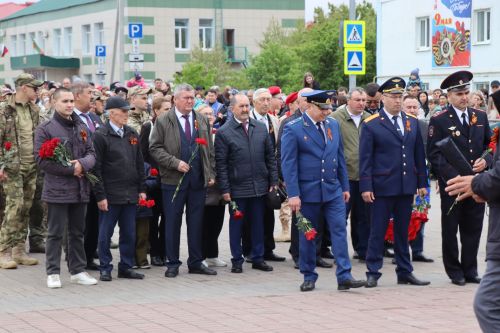 В Нурлате прошел парад Победы
