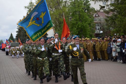 В Нурлате прошел парад Победы