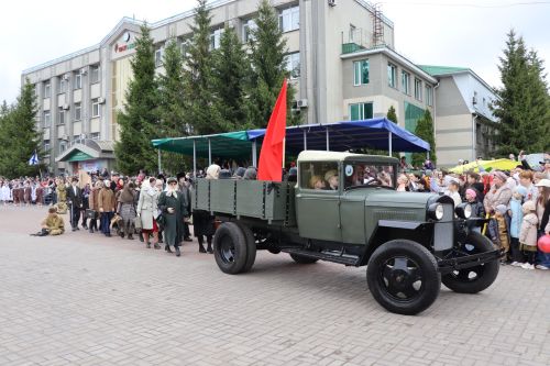 В Нурлате прошел парад Победы